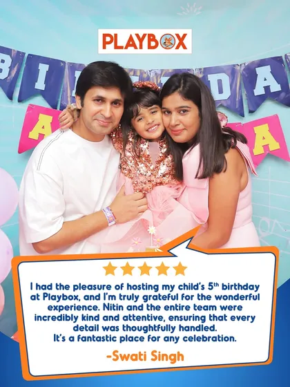 Don't just take our word for it. We love getting feedback from happy parents who chose us to host their child's special day, and we work hard to make every celebration perfect.