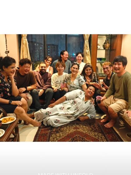 Hosting friends from Japan in my home. For me, sharing home-cooked meals and the comfort food of my city is the best way to show them the real Mumbai.