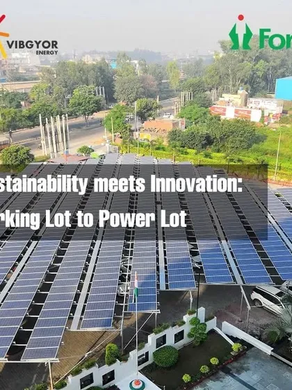 We transform underutilized spaces into power-generating assets. This solar carport system at a Fortis Hospital provides clean energy and shaded parking, showcasing our innovative engineering for the healthcare sector and our commitment to sustainable infrastructure.