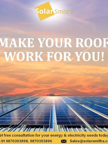 Make your roof work for you. I turn your unused rooftop space into a clean energy powerhouse that saves you money.