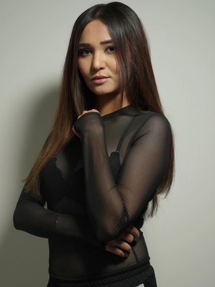 A portrait before heading out to a gig in Jodhpur. Ready to bring the energy.