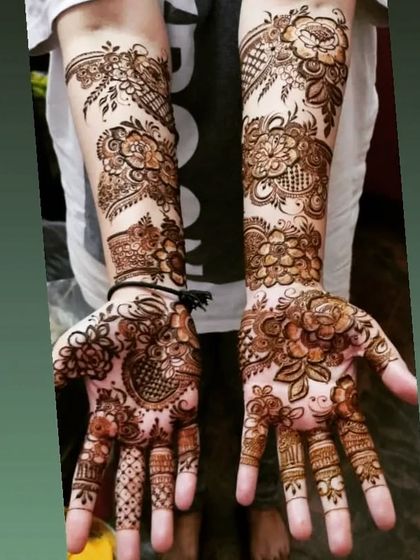 Mehendi Art by Nishat - Mehndi (Henna) Artistry Elegant Henna for Guests & Parties photo 48