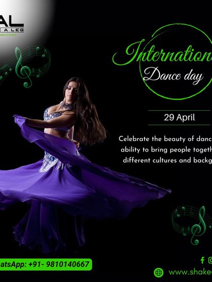 Celebrating International Dance Day. Dance is a universal language that brings people together, and I'm so happy to share it.