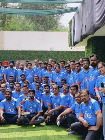 A group photo with the entire team from Mehta Cosmetic. It's always a pleasure to be part of a company's journey and celebrate with their dedicated employees.