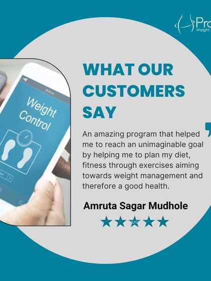Amruta Sagar Mudhole calls it "An amazing program that helped me to reach an unimaginable goal by helping me to plan my diet, fitness through exercises."