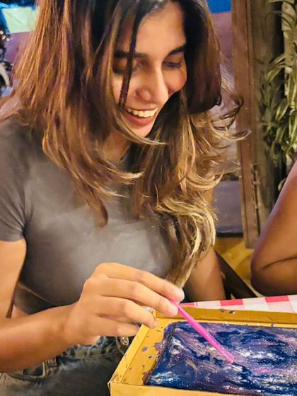 The pure joy of creating something with your own hands. This is what our art workshops are all about.