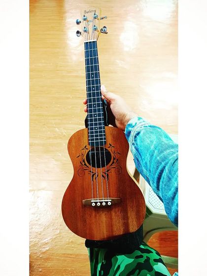 Meet 'Yuku', my beautiful concert ukulele. It's a joy to play and teach this wonderful instrument.