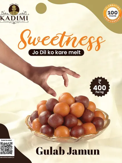 Jab baat ho mithaas ki, our Gulab Jamun is the asli choice. Soft, juicy, and melts in your mouth.