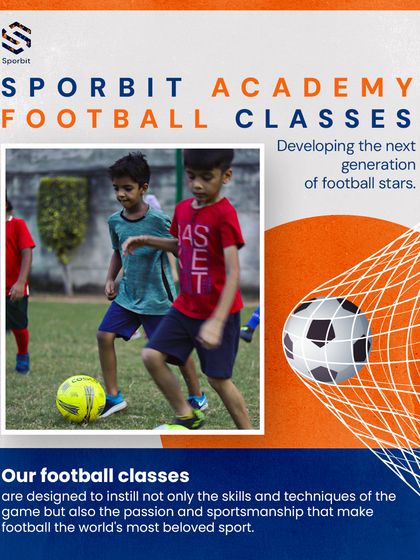 Here, you can see two young players engaged in a dribbling drill, learning to shield the ball and maintain control under pressure. My classes are designed to instill not just the techniques of the game but also the passion and sportsmanship that make football so beloved.