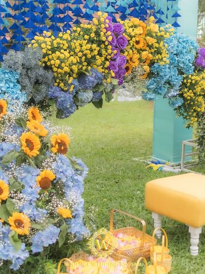 Wedlock Weddings - Full-Service Wedding Planning & Design Vibrant Haldi & Mehendi Ceremonies photo 81