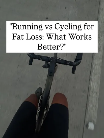 This point of view shot shows what a ride can feel like. It's about finding a rhythm and enjoying the process, which is the foundation of my cycling for weight loss programs.