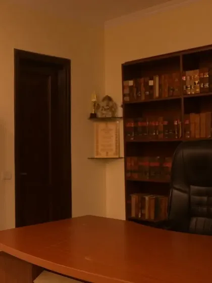 A view of my personal chamber, filled with law books that are the tools of our trade. This is where strategies are born and arguments are refined.