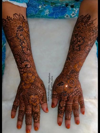Azra Mehendi - Mehendi Artistry Full Bridal Mehendi photo 97