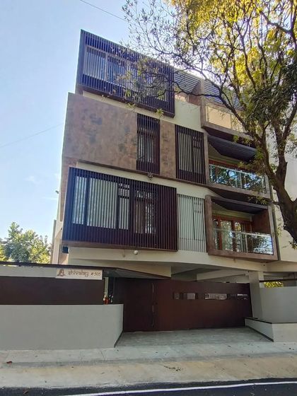 Sandesh Architects - Residential Architecture & Design Facades with Modern Geometry photo 28