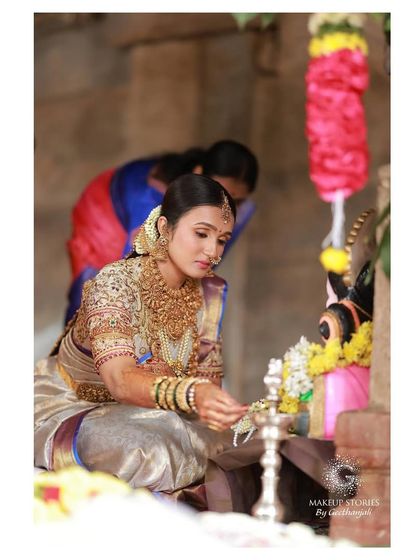 Geethanjali Venkatesh - Bridal & Wedding Makeup Regal South Indian Brides photo 86