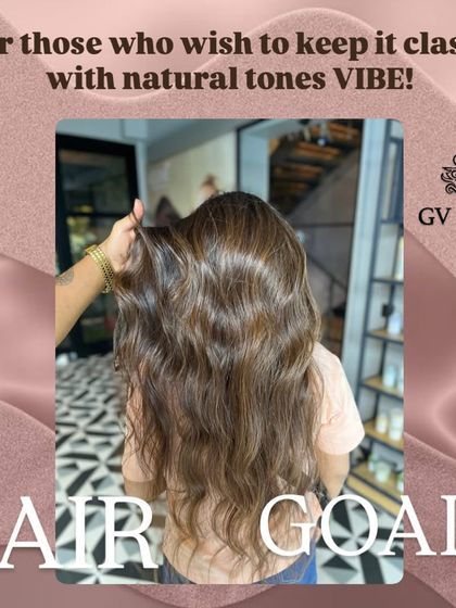 For those who wish to keep it classy with natural tones. This look is all about enhancing the hair with a beautiful, rich brown.