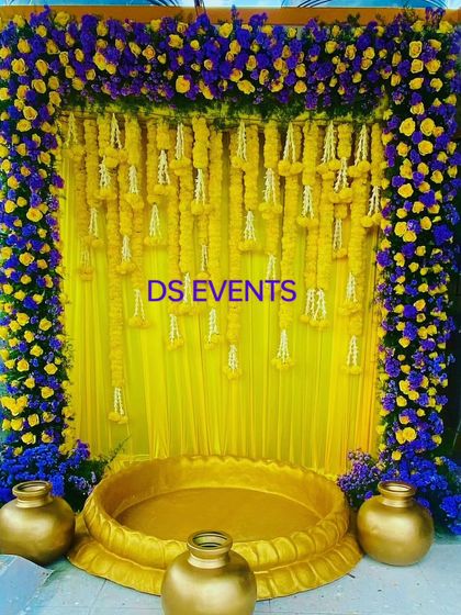 Dhriti Santhosh - Wedding Decoration Colorful Haldi & Mehendi Setups photo 6