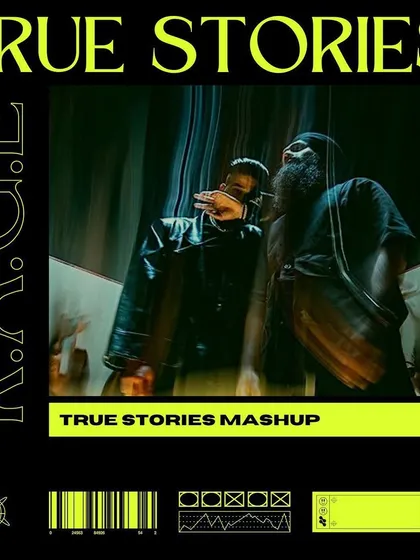 The official artwork for my "True Stories" flip. This graphic represents the final, club-tested version of the track, ready to be unleashed.