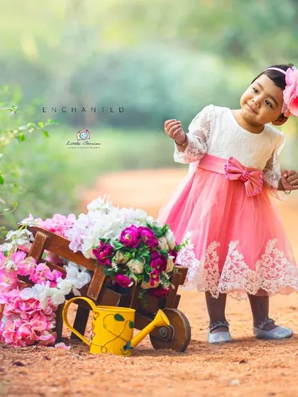 This image is pure, unprompted happiness. My goal is to create a space where children feel free to express themselves, resulting in beautifully candid moments like this.
