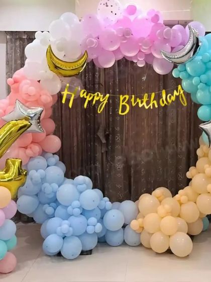 Special Entry - Private Party & Milestone Decoration Elegant Birthday & Anniversary Setups photo 80