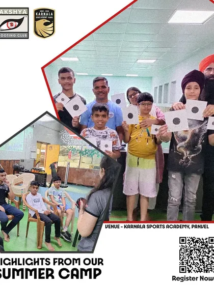 Another highlight from the Panvel summer camp, this graphic includes a QR code for easy registration, making it simple for interested parents to sign up.