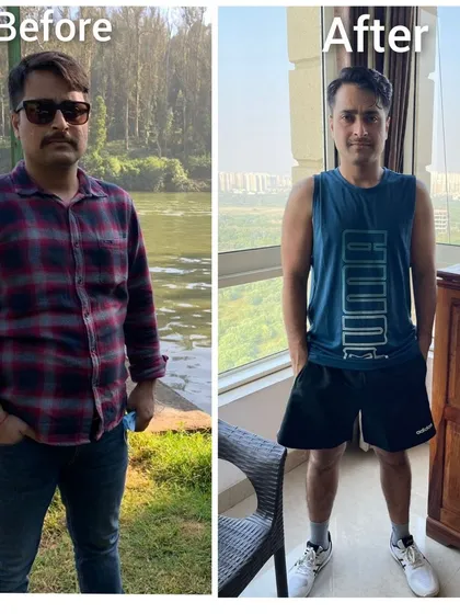 Another incredible client journey, this time a 15 kg weight loss over 5 months. We focused on a sustainable fat loss program that combined strength training with smart nutrition, leading to a healthier body and a more confident mindset.