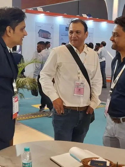 It was great to connect with so many people from the design community during the first day of the iDAC exhibition.