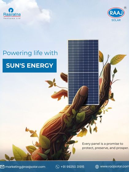 Raaj Solar - Utility-Scale & Industrial Solar Projects Financial & Environmental Benefits photo 18