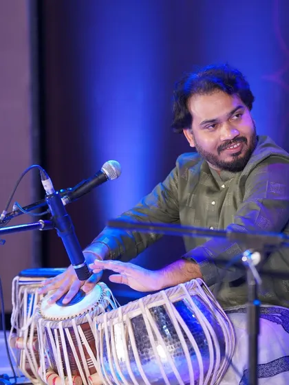 Captured during my solo performance at the Gyandev Sangeet Mahotsav in Pune, accompanied by the wonderful Shri Milind Vasudev ji.