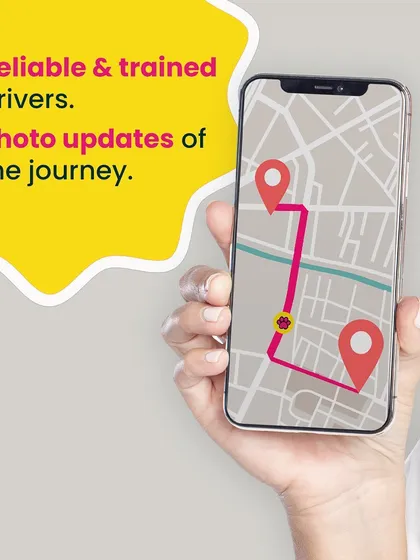 I understand the anxiety of being separated from your pet. To give you complete peace of mind, our reliable and trained drivers send photo updates during the journey, so you can see for yourself that they are safe and happy.