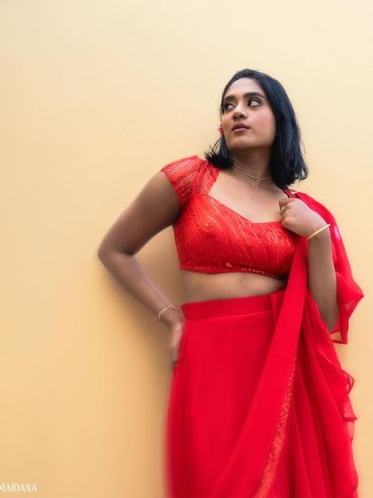 Kalasthree by Tejaswini Anjan Kumar - Custom Occasion Wear A Modern Twist: Indo-Western & Contemporary Wear photo 24