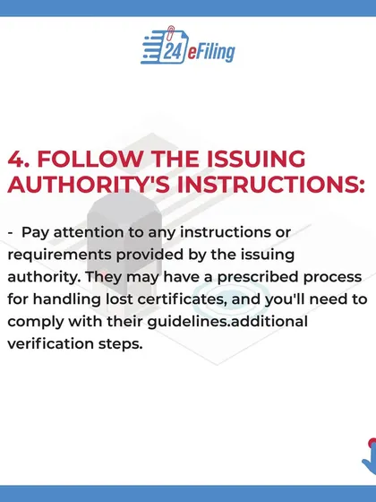 Each authority has a prescribed process for handling lost certificates. We pay close attention to their requirements and comply with all guidelines to ensure a smooth reissue.