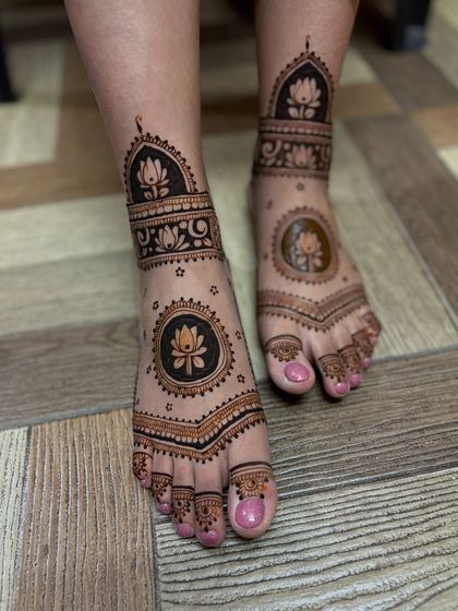 Mitali - Bridal Mehendi Bridal Feet Mehendi photo 28