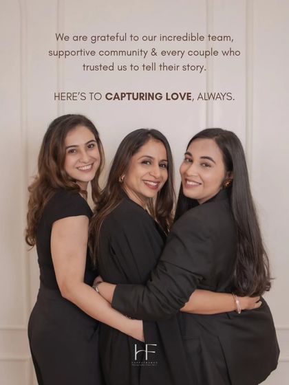 We are incredibly grateful for our team, our community, and every couple who trusts us. Here's to capturing love, always.