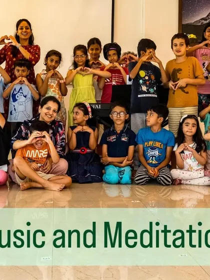 A moment of pure joy from our Music and Meditation workshop for children. Seeing them connect with their hearts and each other reminds me why I share this practice. It is about nurturing mindfulness from a young age, not as a lesson, but as a natural state of being.