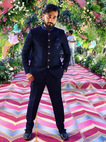 A photo from my arrival in Ranchi for a show. The grand floral entrance set a beautiful tone for the event.