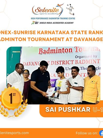 Selenite Sports - High Performance Badminton Training Our Champions' Podium Finishes photo 80