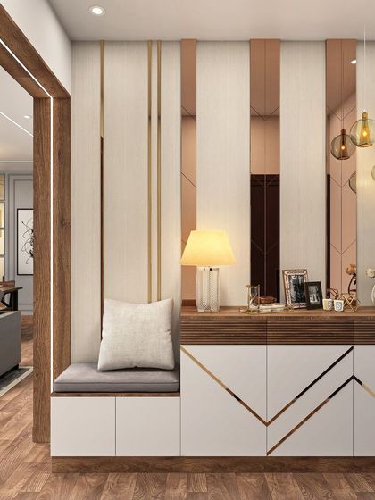 Houzlook - Full Home Interior Design & Turnkey Execution Luxurious Living & Dining Spaces photo 13