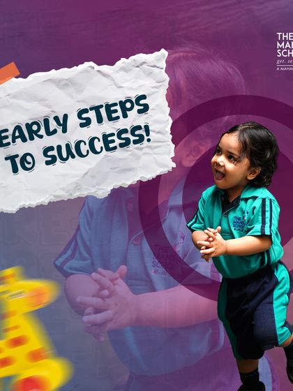 We believe in taking early steps to success. The joyful expression of this young child captures the positive and encouraging start we provide for every student.