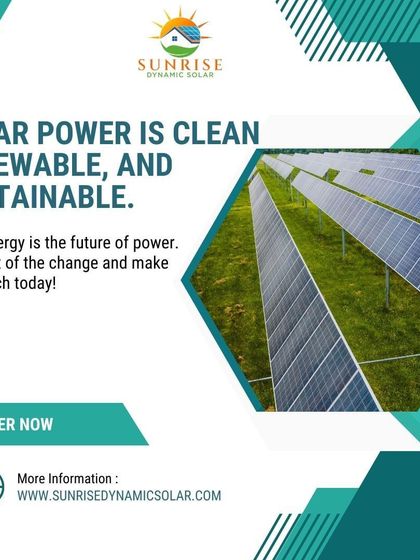 Solar power is the future of energy. By making the switch today, you become part of the change towards a cleaner, more sustainable world.