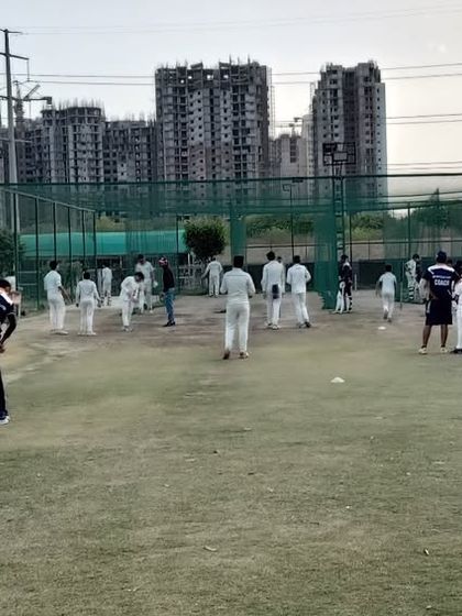 A full view of a practice session in progress. Our coaches are always on hand to observe and provide guidance.