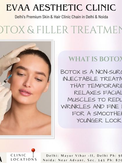 An introduction to Botox as a non-surgical injectable treatment. It temporarily relaxes facial muscles to reduce wrinkles and fine lines, resulting in a smoother, younger look.
