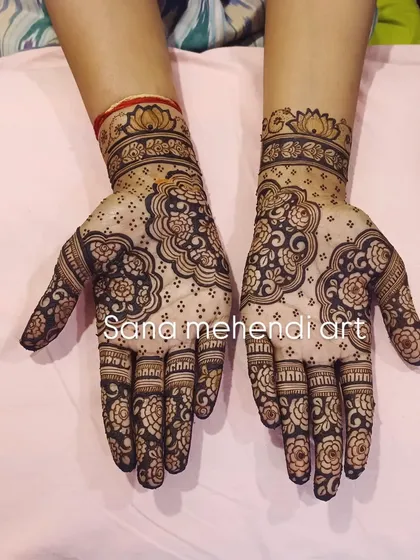 A beautiful floral design with negative space, creating a modern yet traditional feel.