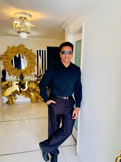 Confidence is key, whether in the courtroom or in life. My work takes me around the world, but my focus remains on delivering results for my clients. This was taken in Beverly Hills before an evening event.