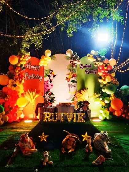 Happyvise - Birthday & Anniversary Decoration Jungle & Safari Adventures photo 18