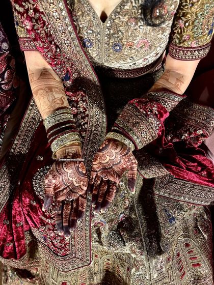 Lotus Mehendi Arts - Bridal & Occasion Mehendi The Signature Dark Stain photo 31