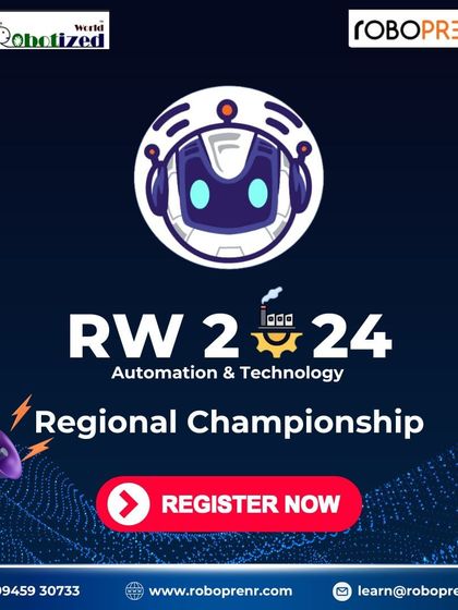 A call to action for schools and parents to register for the RW 2024 Regional Championship. We aim to make this a landmark event for young tech talent in the region.
