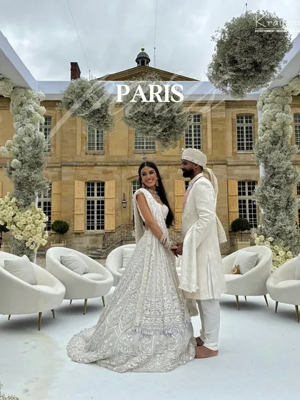 Your dream destination is the perfect canvas for your wedding. We managed this beautiful ceremony in Paris, handling all the complexities so the couple could simply soak in the romance of the city of love.