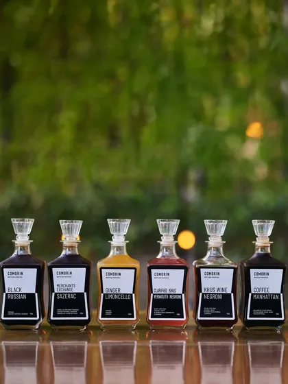 We bottle our best stories so you can take them home. From our zesty Ginger Limoncello to a complex Khus Wine Negroni, these house-made liqueurs are ready whenever you are.