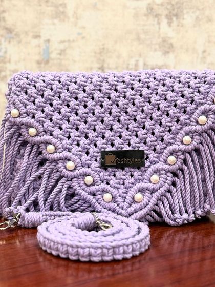 Eshtyles - Handcrafted Macrame Bags & Accessories Boho-Chic Sling Bags photo 7